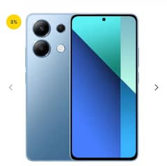 redmi note 13 blue colour condition new 10 by 10
