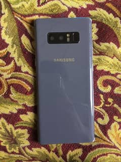 Samsung Galaxy Note 8 offical pta approved  gray color