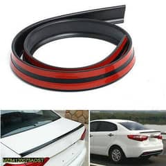 Car Rubber Lip Spoiler. Delivery free all over pakistan.