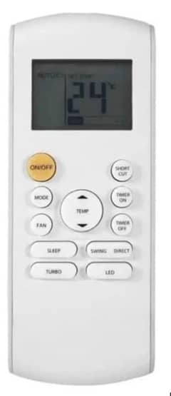 Orient TCl Haier Gree Baki all air condition AC remote control availab