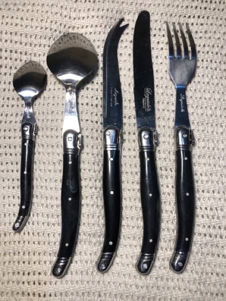 Cutlery set imported 25 pieces Louis Thiers 0