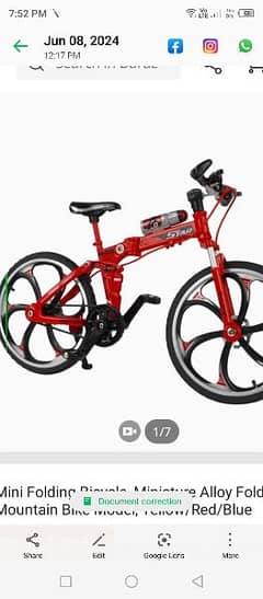 mini folding bicycle