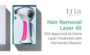 TRIA Laser Hair Removal 4X  Home Laser Hair Removal for Women and Men