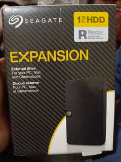 external hard drive  segate 1tb with 1 year warenty