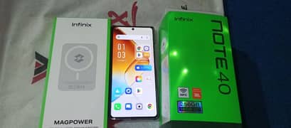infinix note40 with wireless charger