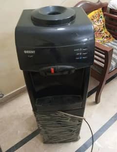 Water Dispenser with Refrigerator. Brand New Condition. Sparingly used