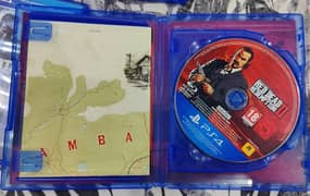 Red Dead Redemption 2 with Map for PS4