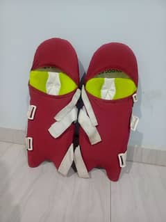 New balance pads with red cover
