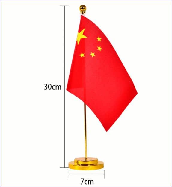 Digital Flag / Hard Finish Flag & Golden pole, Outdoor Flag 4