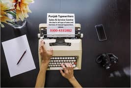 Arabic/Urdu language Portable typewriter available