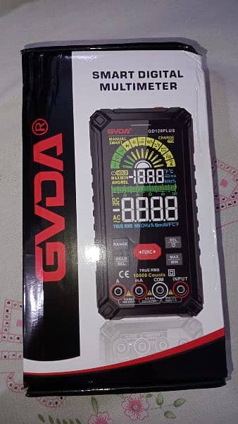 GVDA GDb128 plus Digital Smart Multimeter, rechargeable 9