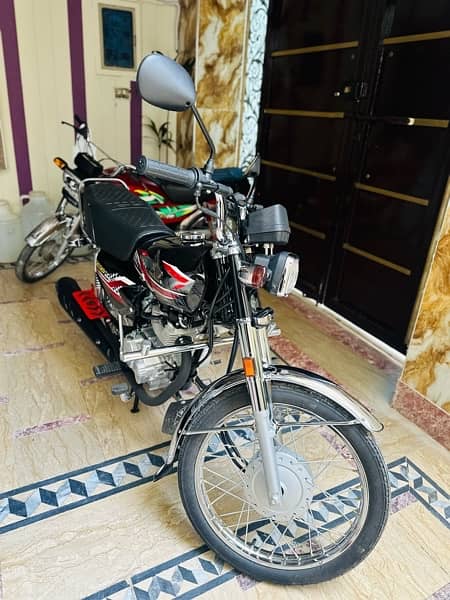 Honda CG 125 2024 new condition 1