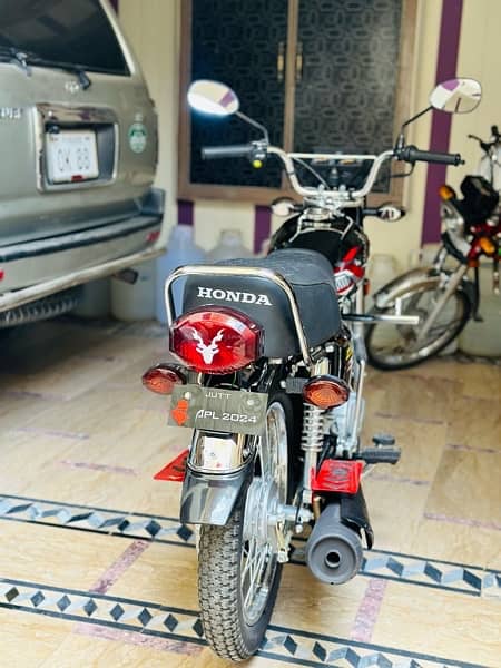 Honda CG 125 2024 new condition 2