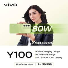 Vivo Y100 EiD Offer 8GB+256GB Box Pack One Year Official Warranty