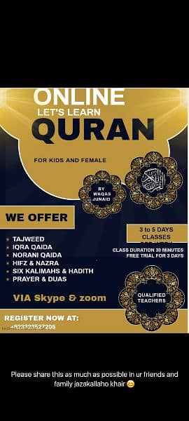 online teaching Quran