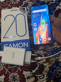 tecno common 20 8/256gb 9months warranty available