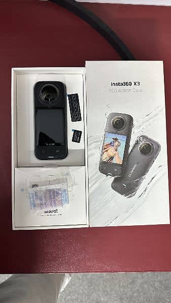 INSTA 360 X3 with ALL ACCESSORIES 1