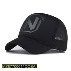 DEOSAI-DOUBLE BLACK N NET CAP
