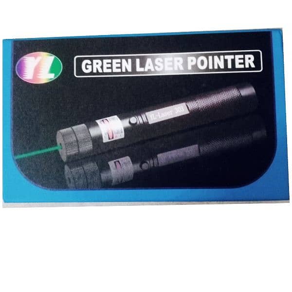 Laser Pointer Pen Green Light, Presentation Tool with 3