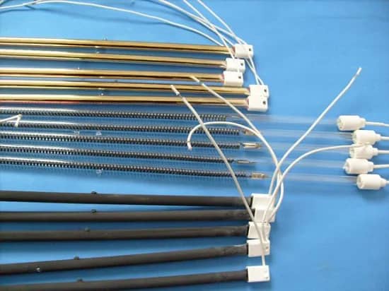 Infrared IR Quartz Halogen Heater Rod, Steel Tube Rod, Metal Heat Pipe 0