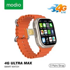 Modio 4G Ultra Max SMARTWATCH 4GB/64Gb  BRAND NEW SEALED urgent sale