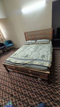 Double bed with Mattress for Sale