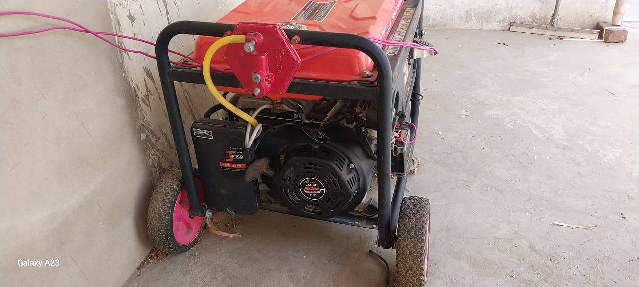 Jasco 6.5 kva generator,  gas kit installed, 2