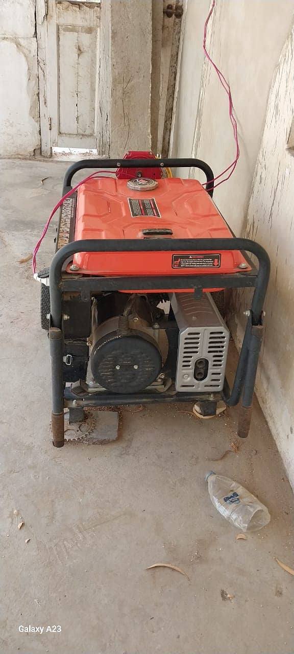 Jasco 6.5 kva generator,  gas kit installed, 3