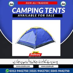 Camping tents and sleeping bags available 03129442750 Zain Ali Trader