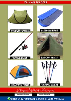 We Have Fishing rod/raincoats/Camping tents and sleeping bags 0312944