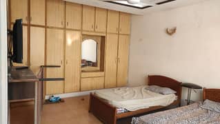 One standard Size Furnished Bedroom Available For Rent in Main Cantt