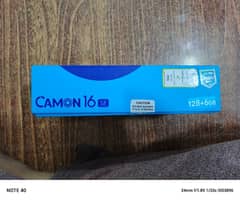Tecno Camon 16 SE 6GB 128 GB Black Colour