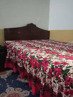 Bed For Sale Urgent Sale Without Materis 10by9 Condition
