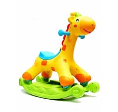 ROCKING AND RIDING GIRAFFE FOR 1 TO 5 YRS BOX PACKED (NEW)
