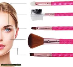 Makeup beauty brushes set