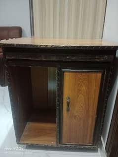 Wooden computer table is available for sale in Lahore only