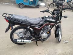 Suzuki motorcycle GD 110s 
All Punjab number