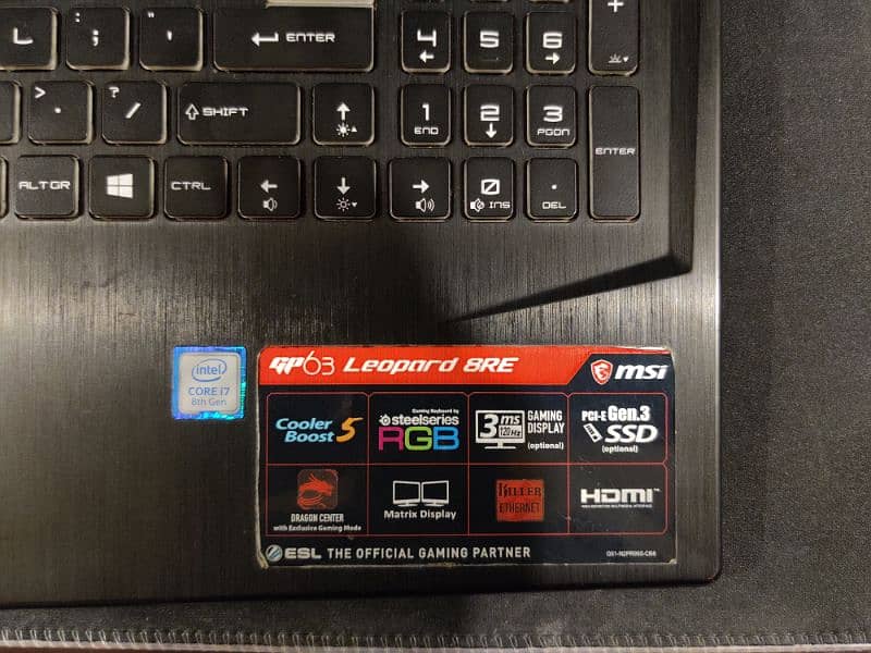 MSI GP63 Leopard 8RE Gaming Laptop (read below) 1