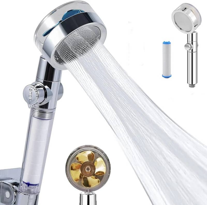 Shower Head High Pressure Water Saving With pack of filters 3