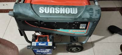 sunshow 6600 watts generator