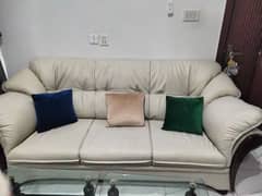 brand new Leather sofas