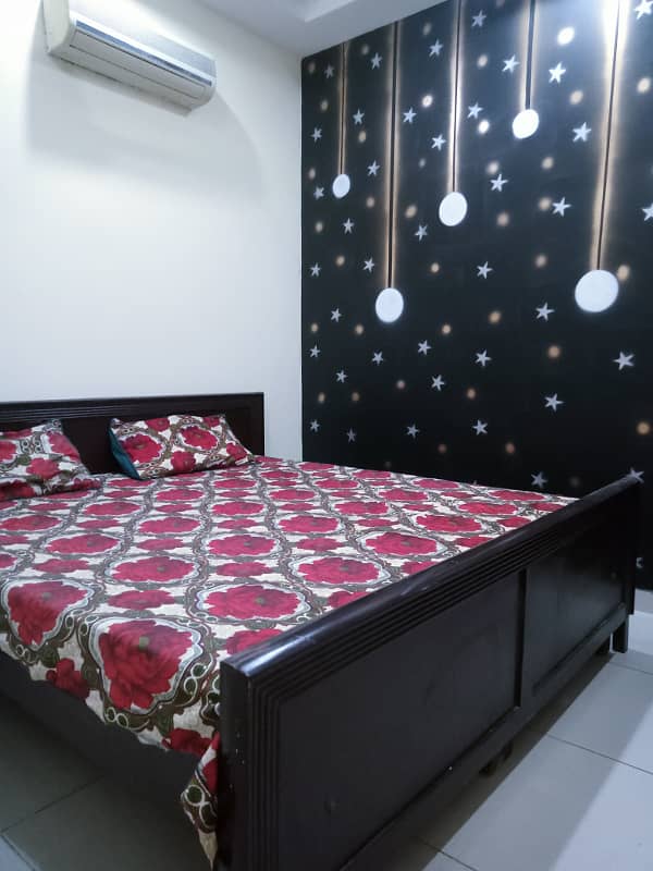 Single bed furnished flat available for rent Citi Housing Gujranwala 4