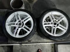 Civic Honda etc rim with tyre 0