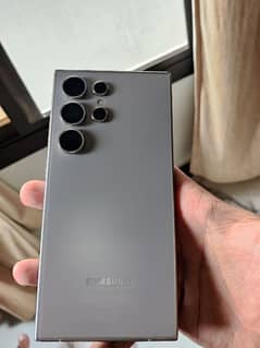 Samsung s24 ultra with box titanium Grey