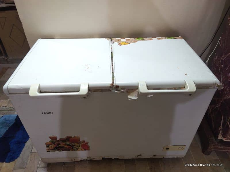 Haier Deep Freezer Double Door 4