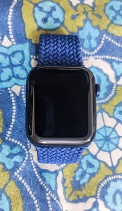 Apple Watch 6, 44mm, Blue Sports Loop Band 0