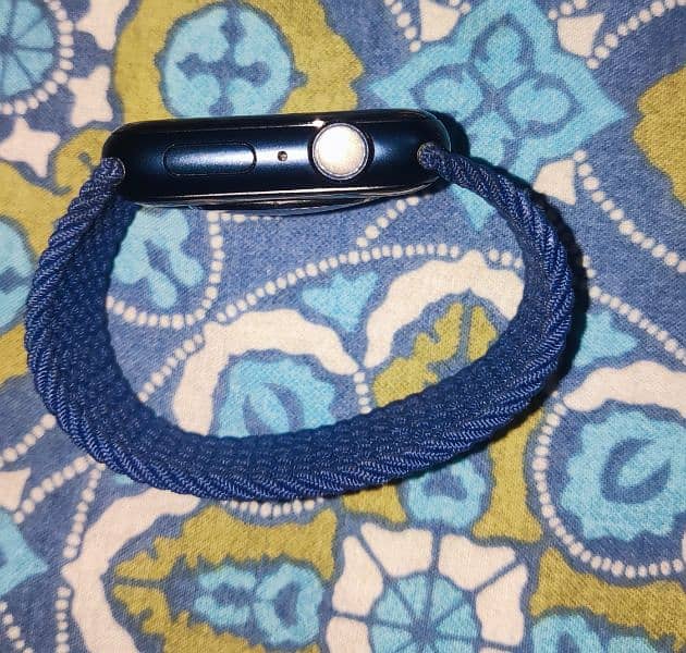 Apple Watch 6, 44mm, Blue Sports Loop Band 2