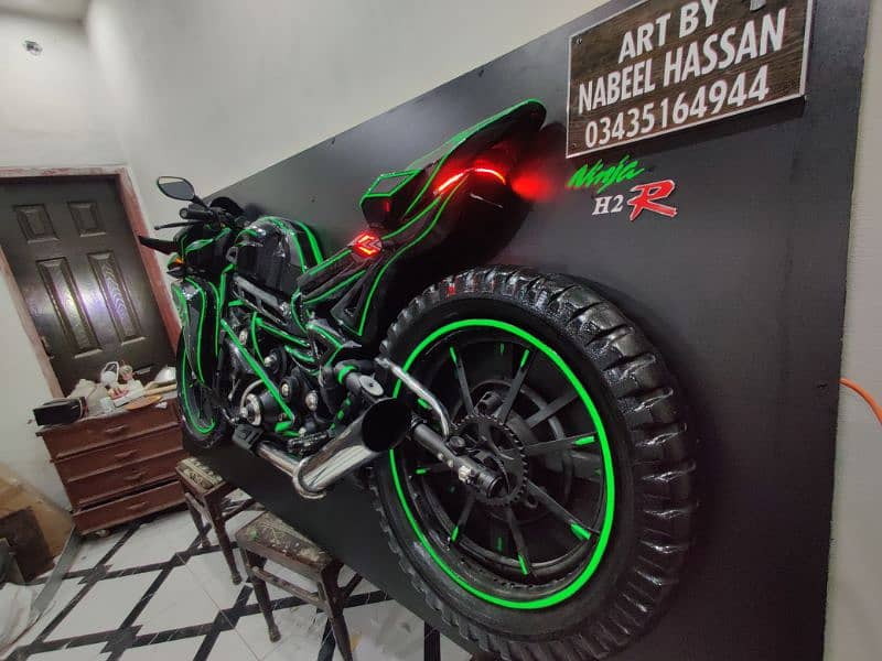 Kawasaki H2R model for shop and cafe 1