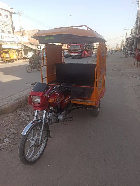 zero meter rickshaw available in ilyas motors sazuki ki body or 2