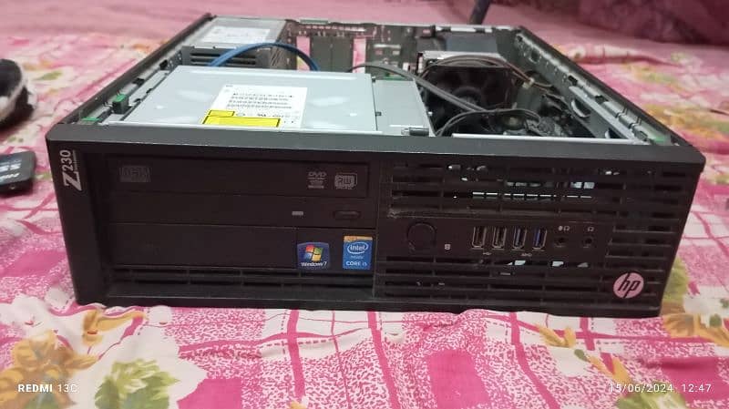 HP Z230, I5 4TH GEN+ 4GB RAM 1